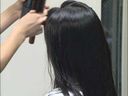 【Fetish】Women's glossy hair ☆ Wet your hair and wash your scalp and hair ☆☆