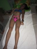 フィリピンの男の娘アイドル…ミラ18歳 pink T-back sexy anal and cock