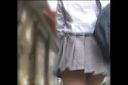 【素人パンティ】某女子校の制服を来た・・・