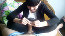 ☆ ★ Footjob Asian Onee-san vs phimosis 《China》