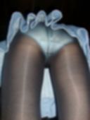 Appearance Amateur JD Miniskirt Black Tights Panty Shot Photo Book 1 [ZIP Downloadable]