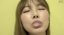 [Tongue velo / spit] Popular actress Lan Chan's taco chu where I accumulated spit in M man's nose poke play!