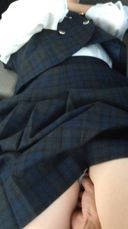 ≪Personal shooting≫ Raw sex in the car with J〇chan in uniform