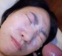 079 (First one-shot mass facial) 12 extra-large semen beams shot on a beautiful face with perfect makeup before job hunting interview (JD × job hunting student × saffle)