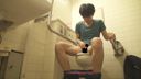 I gave a camera to a tall handsome college student and asked him to take a picture of nasty masturbation in the toilet on the go! 〈Gay only〉 ※ Review benefits available
