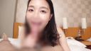 [Amateur / Gonzo] Flirting play at the hotel with a beautiful girl with black hair! Great climax with raw Ji ○ Port without semen ⇒ superb! !!