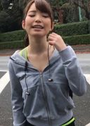 個撮【汗だく】駒〇大学 陸上部2年生アスリート美少女の鍛え抜かれたスレンダーボディに連続中イキ＆生ハメ汗だくセックス※数量限定