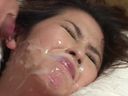 [Uncensored] Facial cumshot to a beautiful sister! White cloudy festival ♪ covered in semen with facial cumshot after facial cumshot 2