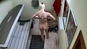 Completely photographed naked at a tanning salon European beauty in a ★ certain country in Europe (23)