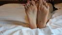 [Personal shooting adultery] Lick ❤ my feet Oiran beauty who dies continuously with obscene moans with electric masturbation [Amateur]