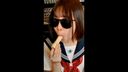 Miss Con Prize! Active female college student Mai (20) playing recorder spit