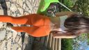 2K視頻橙色緊身褲超級美麗的皮塔屁股和曼蘇吉！ 1