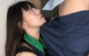 I met at a business and immediately gave a 3 consecutive large amount of mouth firing (fierce deep throat, masturbator treatment with a throat?!) ☆ Intelligent talented woman 24-year-old Arisa