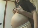 Mature woman Rinzuki pregnant woman Raw saddle affair training at home