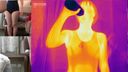 If I photograph a school swimsuit with an infrared thermography camera, will it show through or will it get hot when I masturbate?