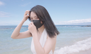 [Popular series] Date with a mask beauty on the beach and stay at the hotel