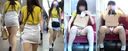 [Train face-to-face panchira 88] ☆ Triangular zone observation record / tight skirt sister with tight tightness!