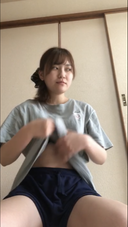 Complete virginity! First release! Sora-chan's shaved naked masturbation full view