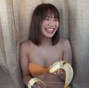 笑顔がかわいい水着女子が股間を濡らして乱れるところを撮った