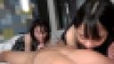 Complete face!! Limited quantity! [Uncensored] Two orthodox beautiful girl female students are brought into a closed room and obscene fornication ・・・ Threesome vaginal shot in a developing pure white body! !! It was a dream-like blissful moment...