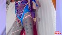 Super long penis plug and intense squirting continuous shooting Leotard cosplay man's daughter [Genshin Mona]