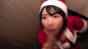 [Amateur / Squirting] Nampa a lolliface Santa Cos duo. Finger the nursing student Saki-chan!