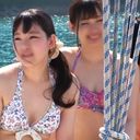 【乱交】ヤリマン女子大生の船上ヤリコン動画が流出！海の上で乱れまくり！