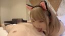 【Cosplay×Cat Ears】I served ♡ my pet cat ear beauty 【Outdoor】