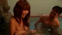 (無)《昔の映画》露天風呂は映像が明るくてよいですね。純さんのクビレは神ですね なかなかこのクビレはいないですよ しかもおマンコが美しいです 。