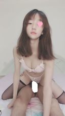 Gonzo video of a baby face semi-long girl with bonus video