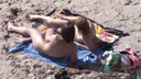 一對白人夫婦在地中海某個海灘上奇跡般的海灘★性愛的隱藏拍攝 （6）