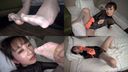 [Photo session model mollusk girl Hina 25 years old] Finger deep throat agony masturbation ◎ White pantyhose <with central languard, no toe reinforcement>