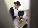 個人撮影：患者に無理やりハメられる看護師美女