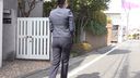 Pantsuit OL plump buttocks and kuikomi. Panty Lines(3)