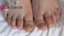 Nanase's nails, a university student with a very weak tickling weakness, cracked! Plump fingers 25cm big sole toes