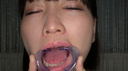 [Mouth fetish] Tongue bello actress Star Ameri Chan's teeth inside the mouth naked observation play!