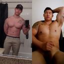 Shaved macho estrus masturbation