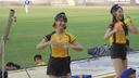 Taiwanese beauty cheerleaders! The skirt wet with the water gun seems to be worrisome!