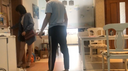 Female Secretary Pantyhose Footjob Mass Ejaculation ; SECRETARY PANTYHOSE FOOJOB HUGE