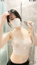 【本日いちおし】必見‼‼ＭＥＧＡサイズ美乳の中国美人オンライン中継 ※入浴