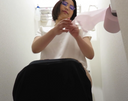 Video of a hidden camera installed in the toilet at home. Kaori, a 27-year-old office lady in Tokyo