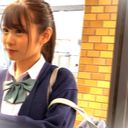 【Amateur J●】 F cup uniform beautiful girl J〇. A large amount of vaginal shot into the finest body of the gravure class.