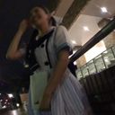 *業餘[個人拍攝]在女僕咖啡館工作的苗條美女在酒店穿著制服慢性愛