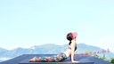 【Yoga】All ○ Yoga at a superb view spot in the sky! Pounding (in many ways)! (/ω\)