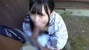 【NTR Onsen】Neat and clean girl in yukata cuckold sex outdoors. with other people's semen.
