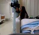 個人拍攝：OL女友前來探望男友，進入病房