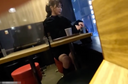 個人撮影：カフェで見かけた可愛いアパレル系美女を隠し撮り