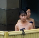【テコキング26】露店風呂に来た美少女たちをじっくり眺めよう！！