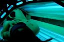 ◇ A hidden camera was installed in a tanning salon popular with girls and succeeded in taking a hidden picture of the inside of the tanning machine! ??　Part 8
