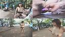 [Super dangerous exposure] [Danger level 200%] 〈Big breasts loli face beautiful girl〉Unprecedented naked exposure in faxless! In the park, I showed the rotar blame to the general public for a naked walk and was exposed! The biggest serious video of this century! !!